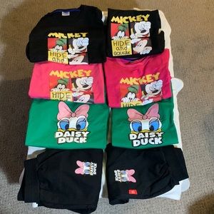 Bundle of Disney sweatshirts and joggers from Roco baby